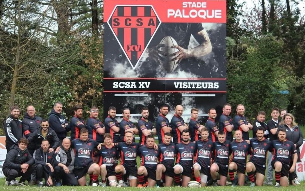 Massage sportif : l'équipe du Sporting Club Saint Aubin XV