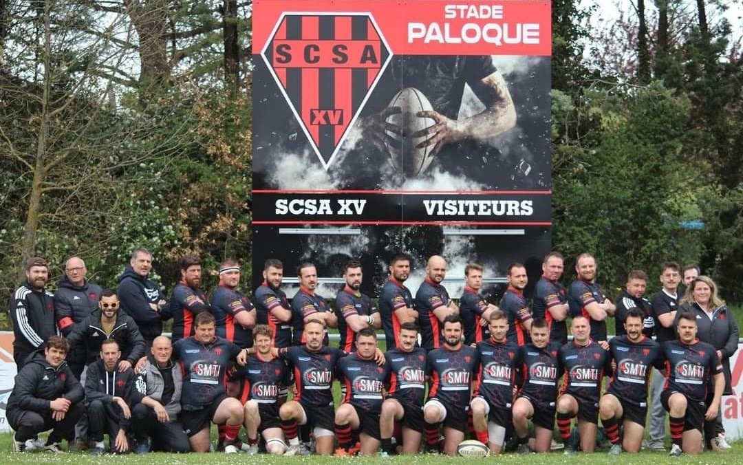 Massage sportif : l'équipe du Sporting Club Saint Aubin XV